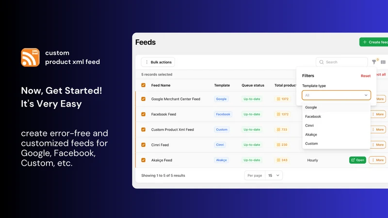 Izsoft: Custom XML Feeds