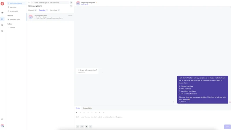 Mila AI Customer Support