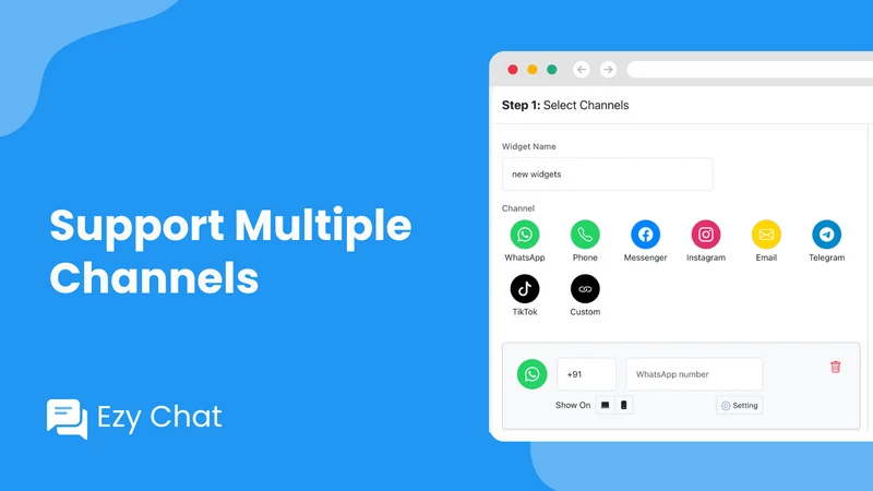 ChatPop: Multi Chat Widget