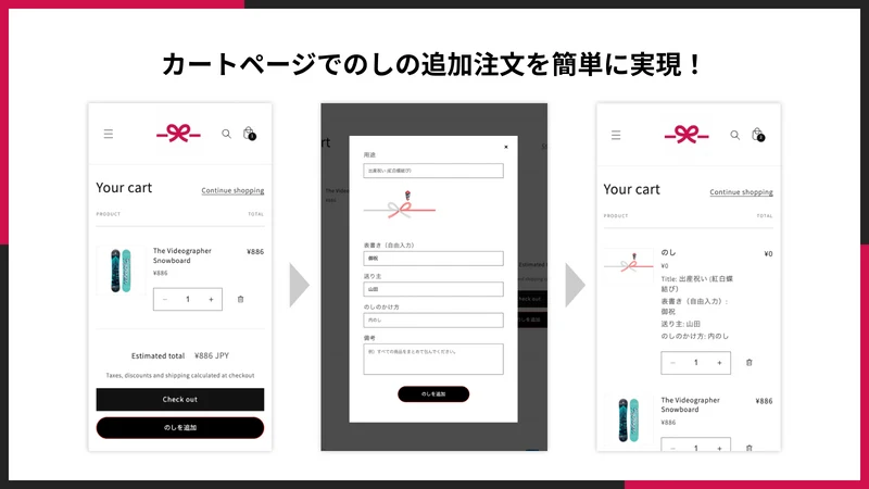 シンプルのし（熨斗）アプリ