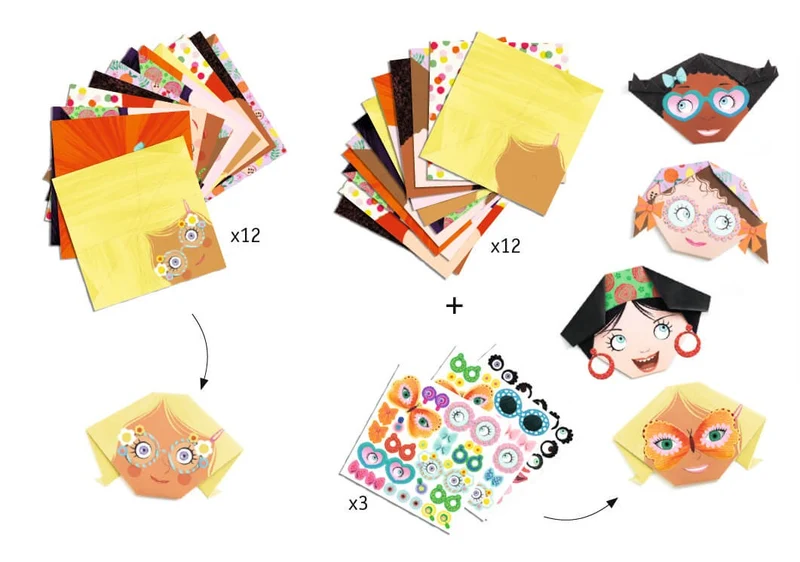 Papiroflexia Origami Caritas - Djeco