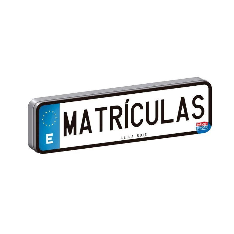 Matrículas – El juego mental con números y letras