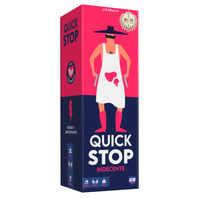 Quick Stop Indecentes - 240 Situaciones divertidas y delirantes