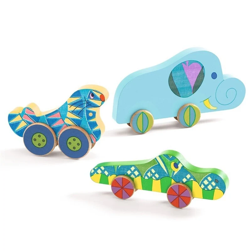 Encajable Puzz & Roll Bariolo - Djeco