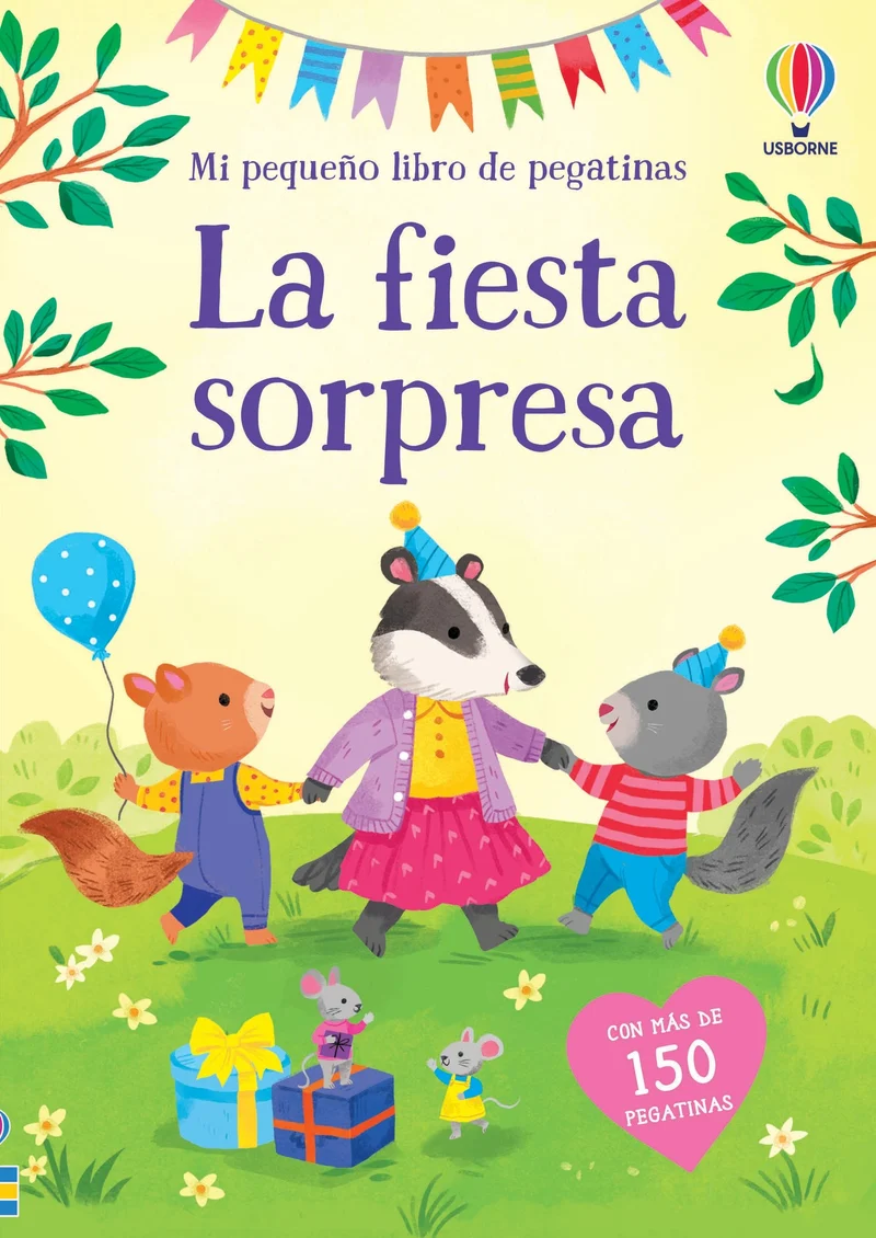 Mi pequeño libro de pegatinas - La fiesta sorpresa