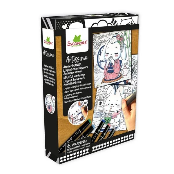 Taller Diseño Manga con Animales Kawaii - Sycomore