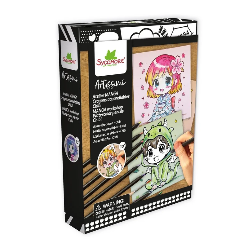 Taller Manga: Chibi Acuarelas - Sycomore