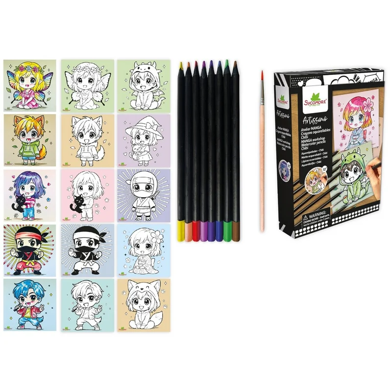 Taller Manga: Chibi Acuarelas - Sycomore