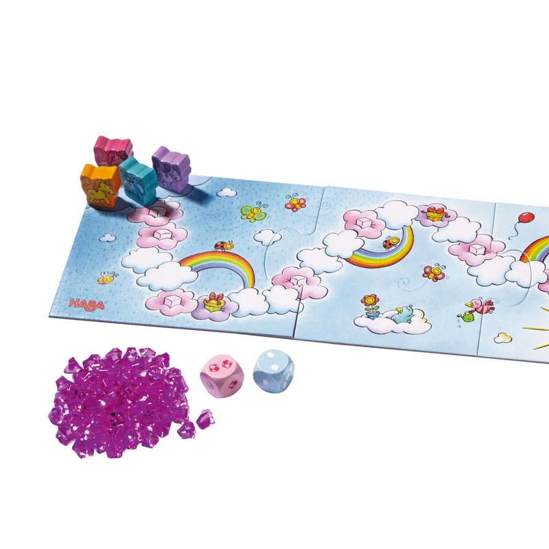 Unicornio Destello: El tesoro de las nubes - Juego de dados