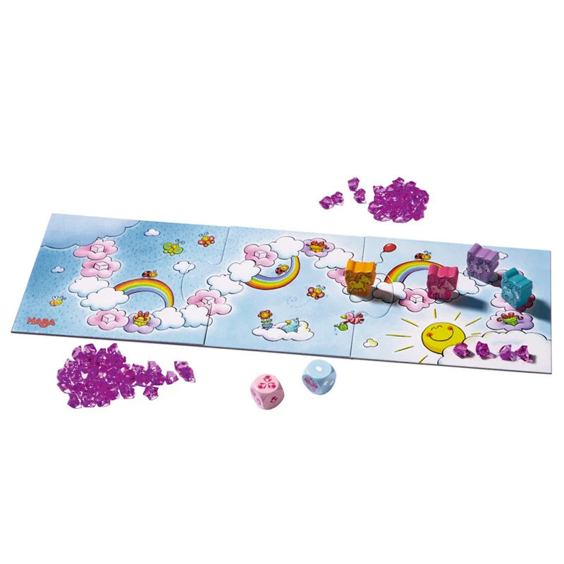 Unicornio Destello: El tesoro de las nubes - Juego de dados