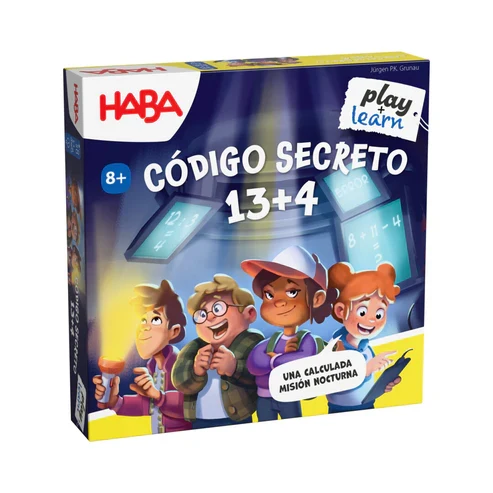 Código Secreto 13+4 - Juego de cálculo -Haba