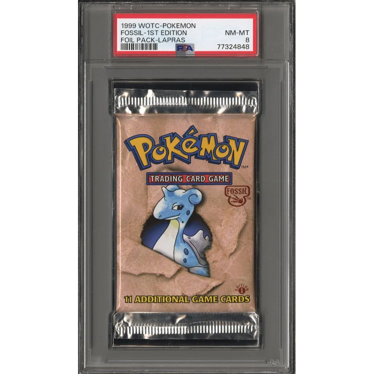 Sobre Fossil 1st Edition "Lapras" 1999-2000