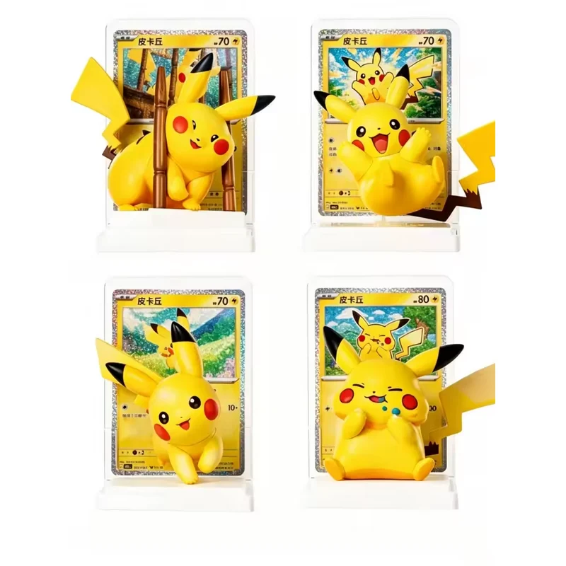 Pokemon Artistic Touch 30th Anniversary Celebration Pikachu Figure Set