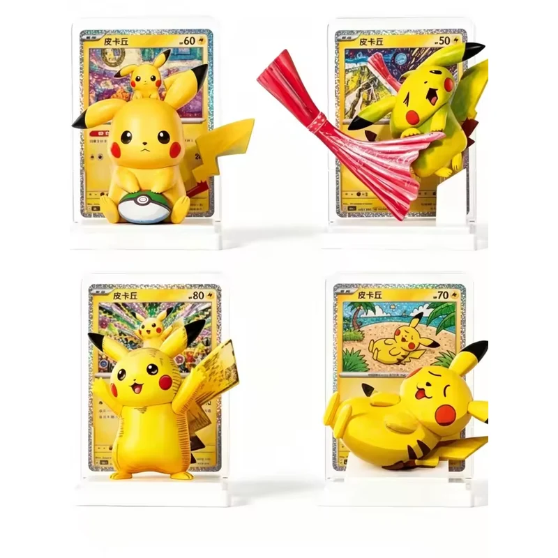 Pokemon Artistic Touch 30th Anniversary Celebration Pikachu Figure Set