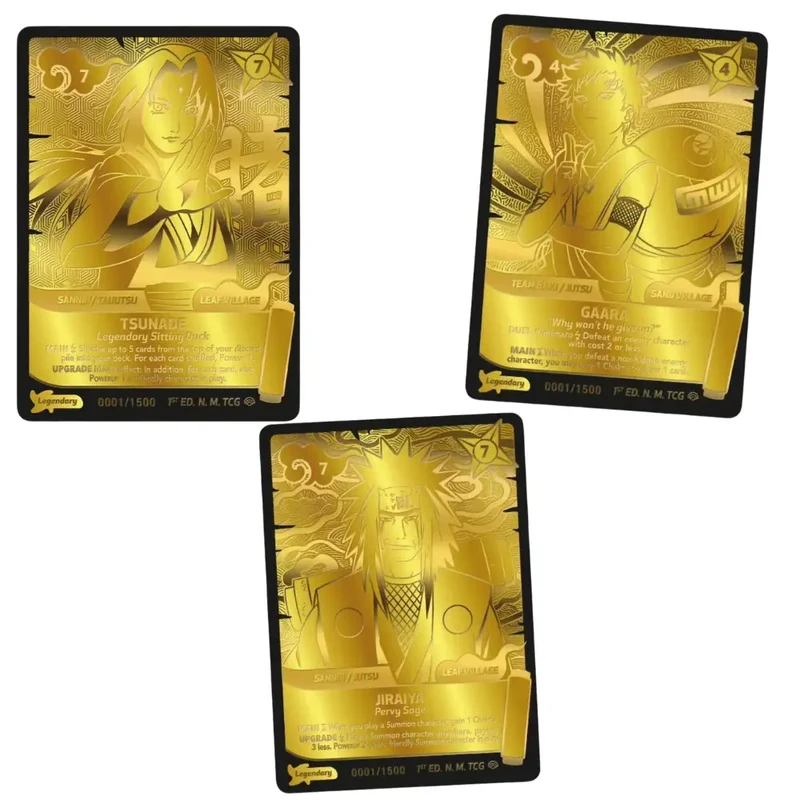 Naruto Mythos TCG | Sobres Set 2 Shinobi Shiren 1st Edition