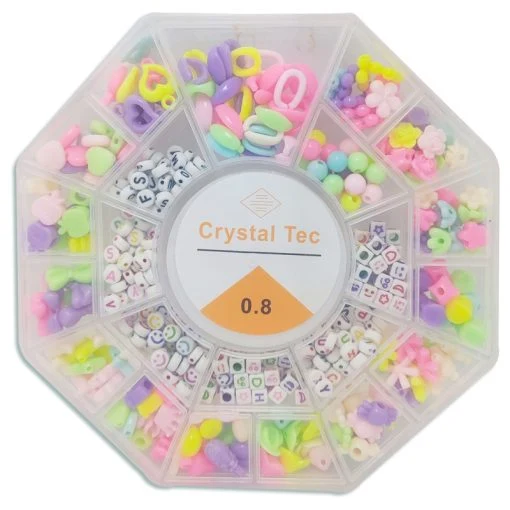 Set de cuentas para armar pulseras