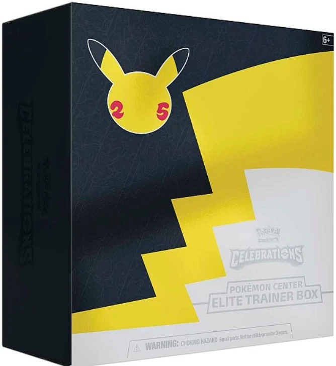 ETB Celebrations (25th Anniversary) Pokemon Center Elite Trainer Box