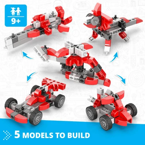 Inventor Mechanics +5 modelos | ENGINO