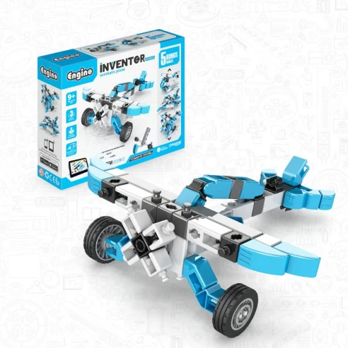 Inventor Mechanics +5 modelos | ENGINO