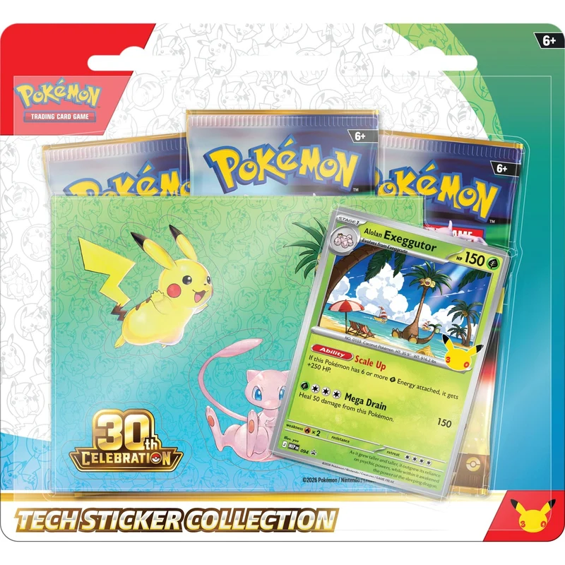 Blíster Exeguttor Tech Sticker Celebraciones 30 Aniversario | Celebrations 30th