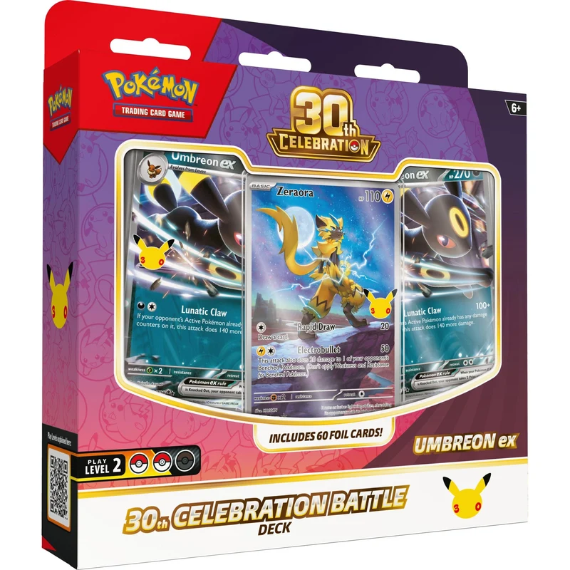 30th Celebration Umbreon Battle Deck Celebraciones 30 Aniversario