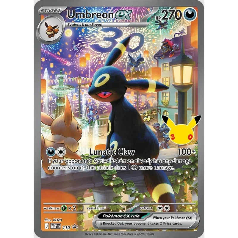 Ultra Premium Umbreon Celebraciones 30 Aniversario | Celebrations 30th