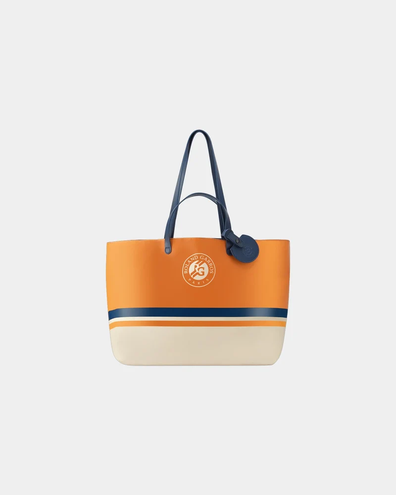 Bolsa tote M 39L PVC y cuero para personalizar