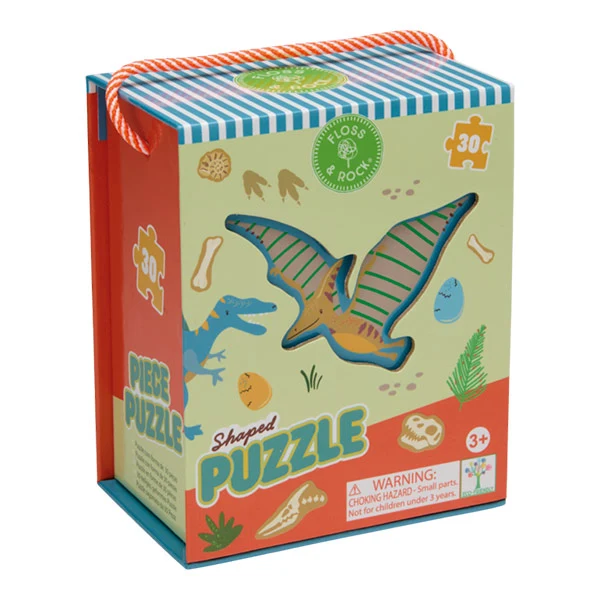 Puzzle Rompecabezas Con Forma Dino 30 piezas