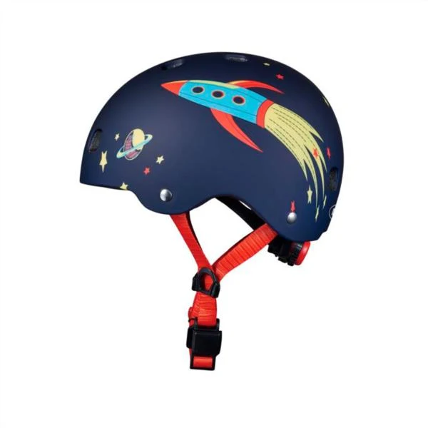 Micro Casco Cohete Luz Led