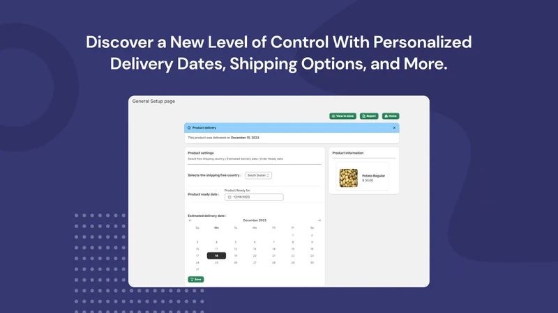 Timeline :Delivery Date & More