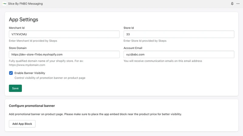 Slice By FNBO Product Page