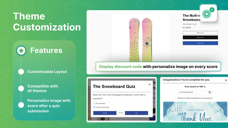 Product Quiz Builder