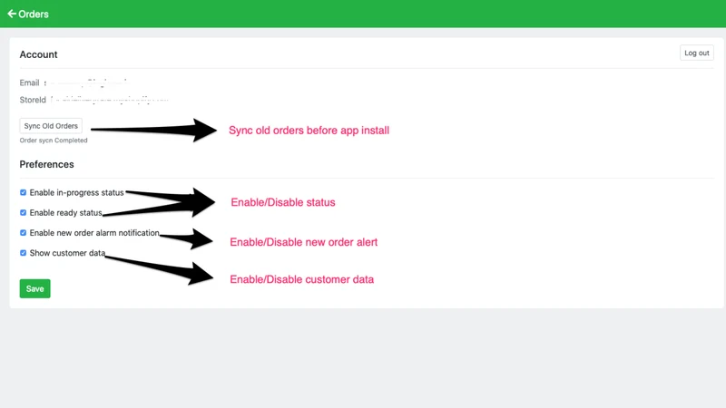 Order Management — Trackeasy
