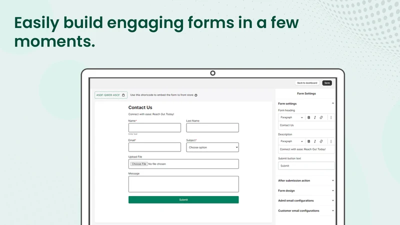 SK Contact Form Builder
