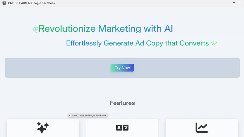 AdGenie AI: GPT Facebook Ads