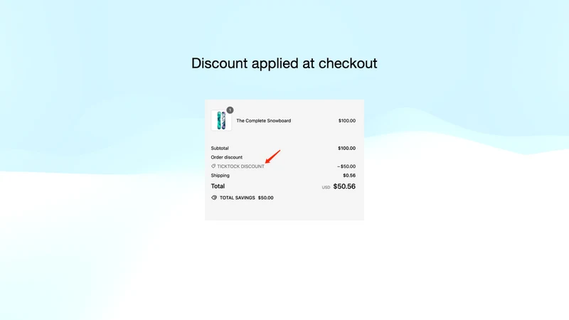 Ticktock Discount