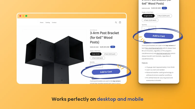 Click Me! Add To Cart Button