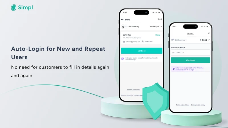 Simpl: 1‑Click Checkout