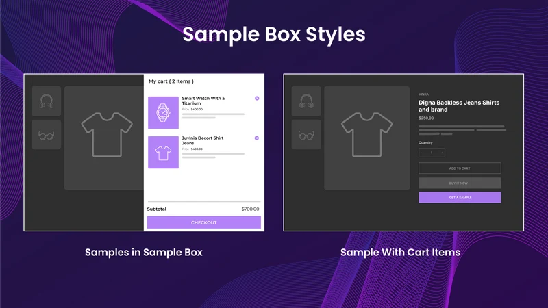 Mini ‑ Product Samples