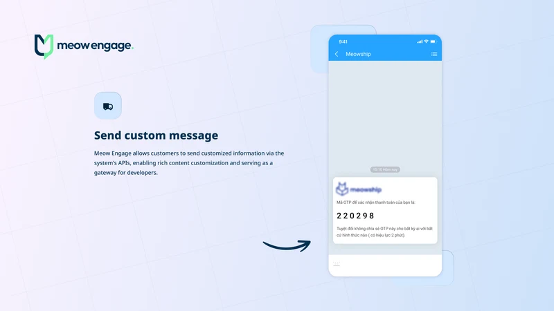 Meow Engage: Zalo Integrate
