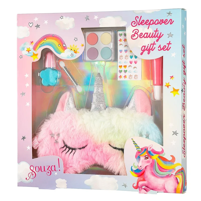 Set de Maquillaje Unicornio y antifaz - Souza