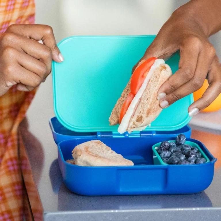 Caja almuerzo Bento azul - ZOKU