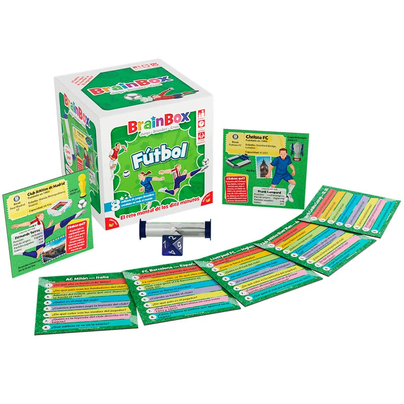 BrainBox Fútbol - Juego de memoria
