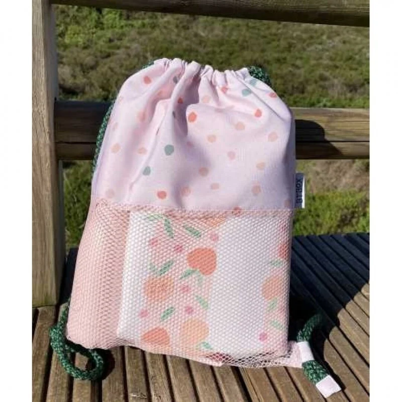 Mochila saco antiarena lunares (varios modelos) (Liquidación)
