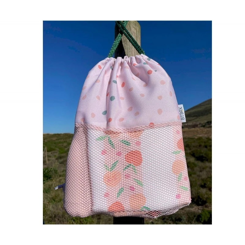 Mochila saco antiarena lunares (varios modelos) (Liquidación)