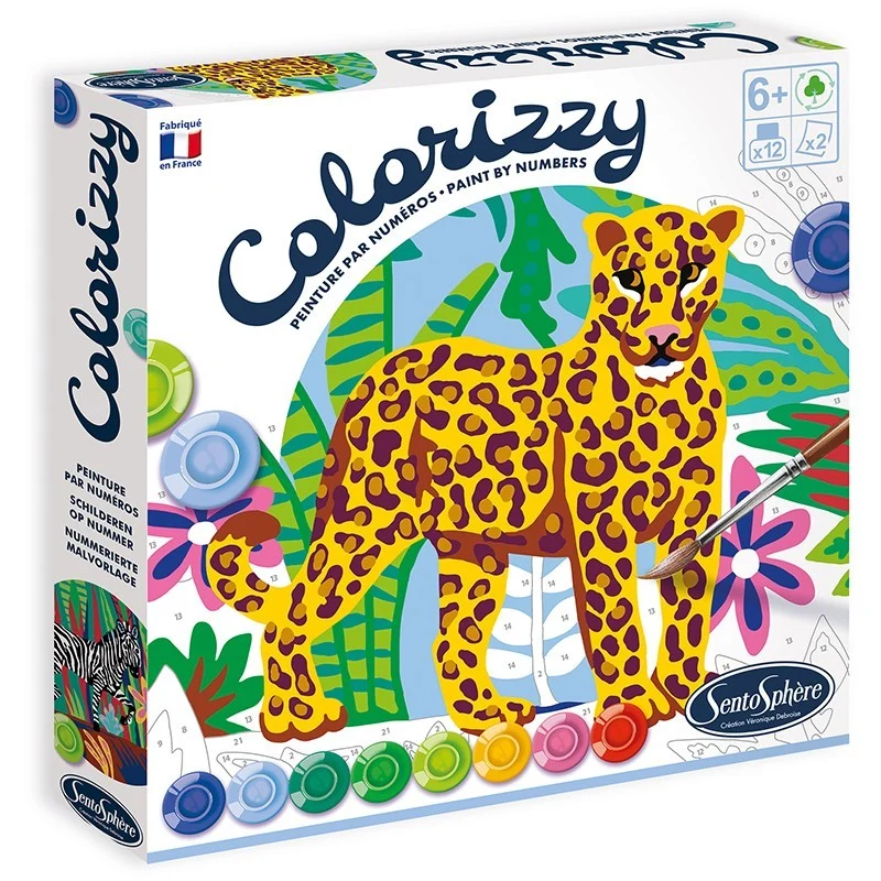 Colorizzy Cebra y Leopardo - Sentosphère
