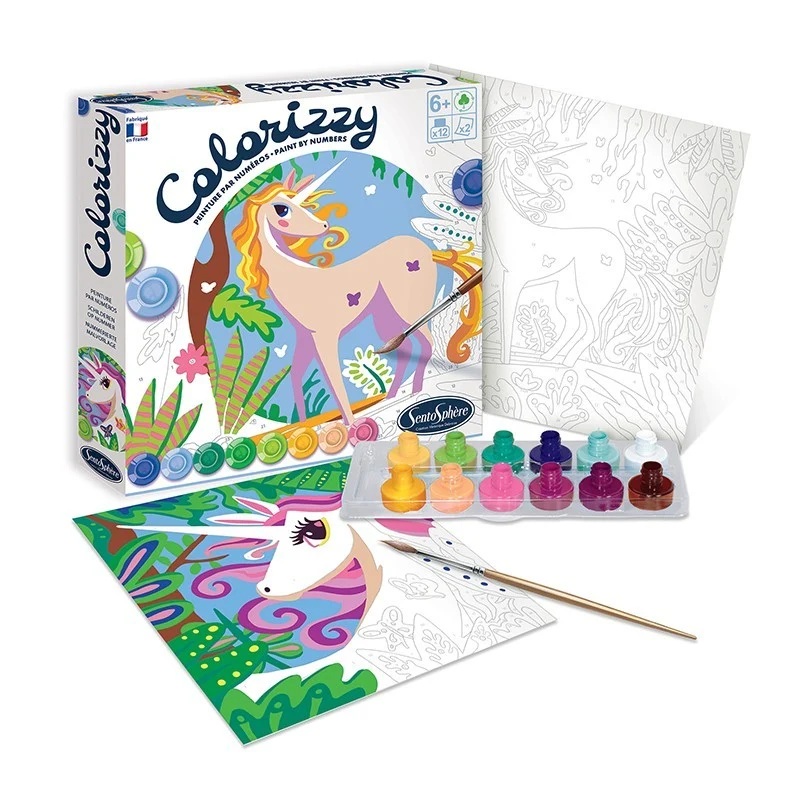 Colorizzy Unicornios - Sentosphère