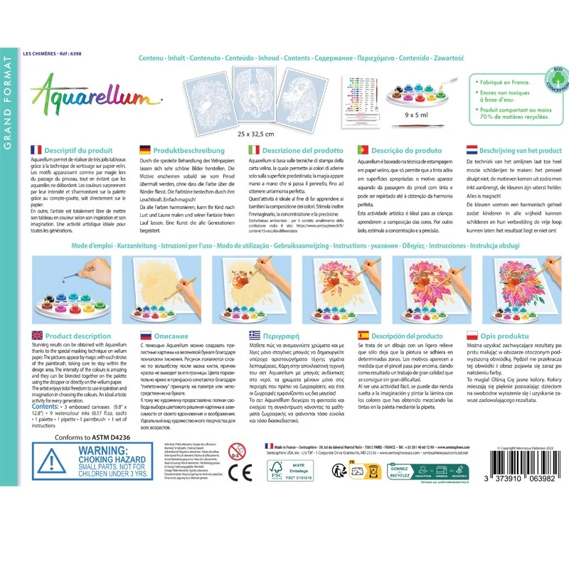 Aquarellum Quimeras - Sentosphère