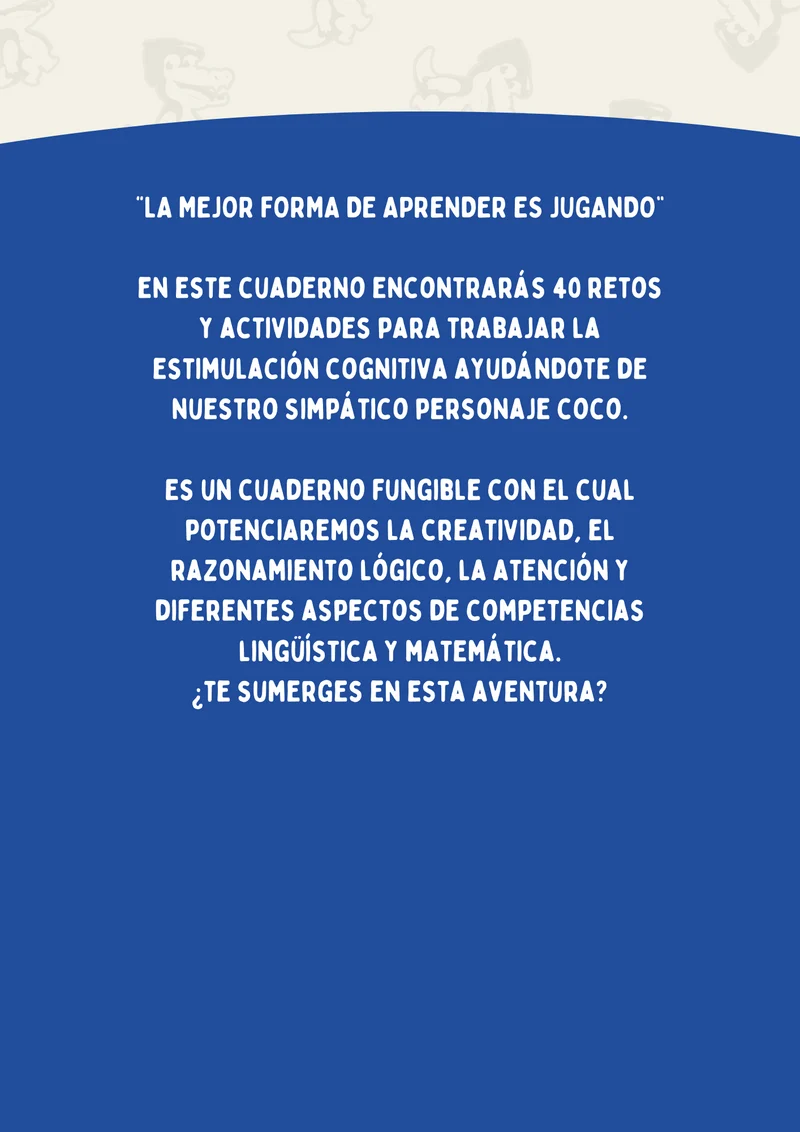 Cuaderno de estimulación cognitiva 6-8 años