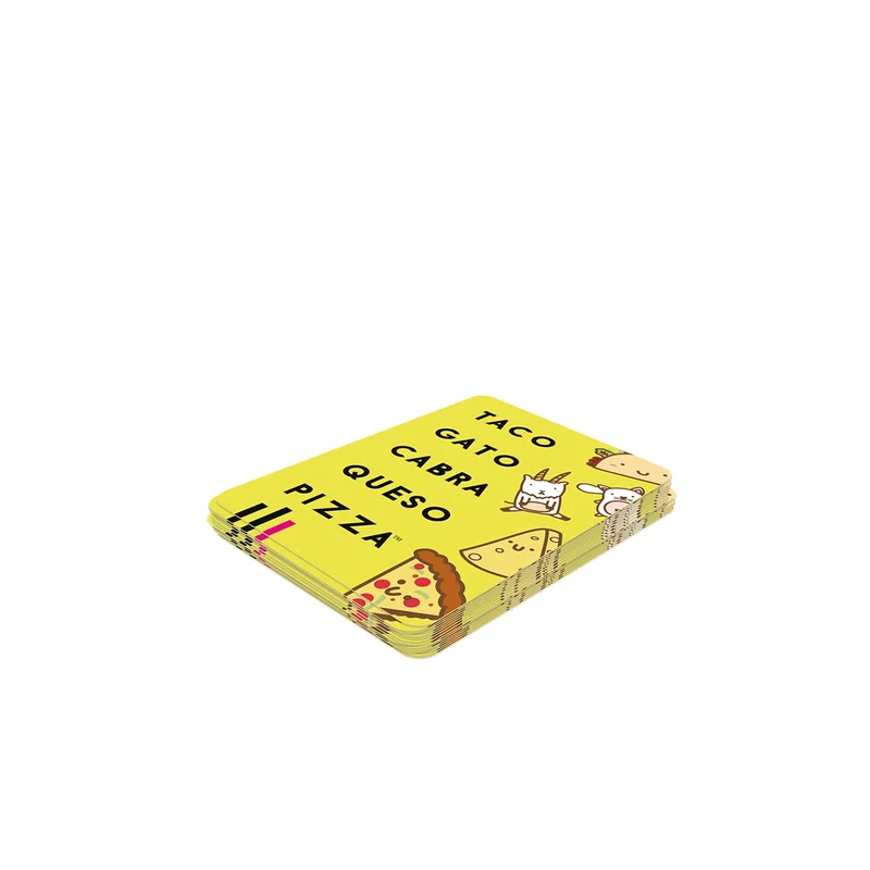 Peluche Taco Cabra Queso Pizza - Juego de Cartas - Lúdilo